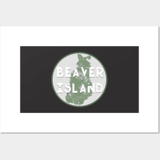 Beaver Island sticker - Beaver Island archipelago in Lake Michigan - America's Emerald Isle Posters and Art
